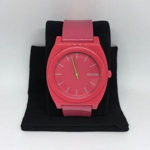 Nixon Minimal The Time Teller Watch W/New Battery